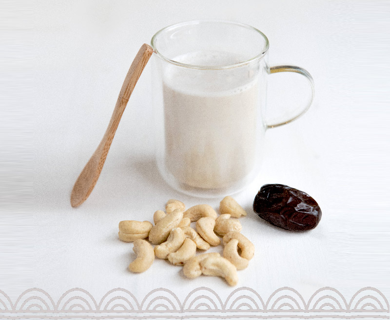 LAIT-cajou-ingrédients Receipe
